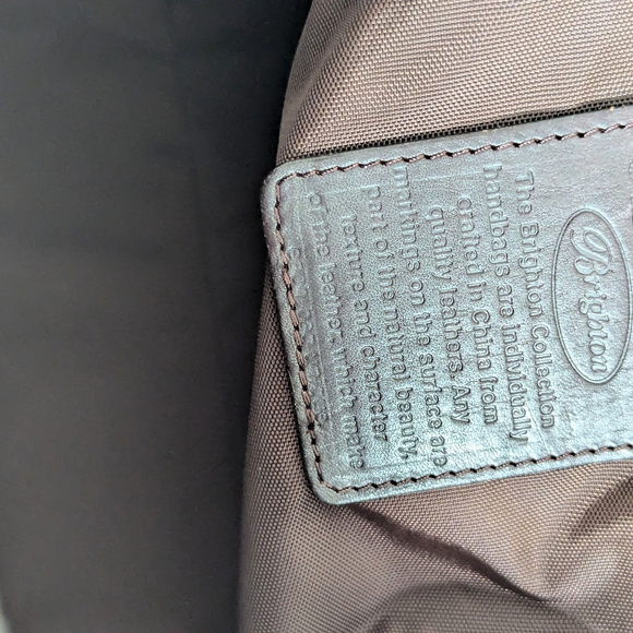 Brighton Shoulder Bag Floral Tapestry  with Heart Charms - Picture 4 of 6